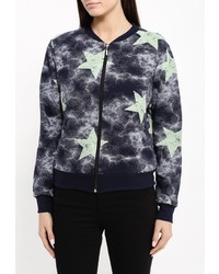 Женский разноцветный бомбер от Aurora Firenze