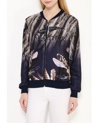 Женский разноцветный бомбер от Aurora Firenze