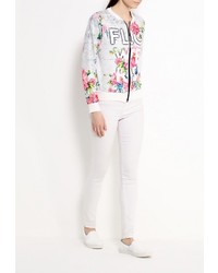 Женский разноцветный бомбер от Aurora Firenze