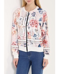 Женский разноцветный бомбер от Aurora Firenze