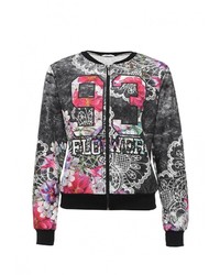 Женский разноцветный бомбер от Aurora Firenze