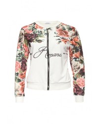 Женский разноцветный бомбер от Aurora Firenze