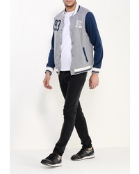 Мужской разноцветный бомбер от E-Bound