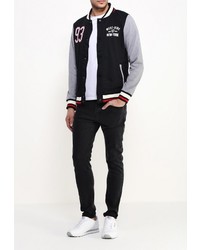 Мужской разноцветный бомбер от E-Bound