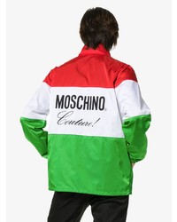 Мужской разноцветный бомбер от Moschino