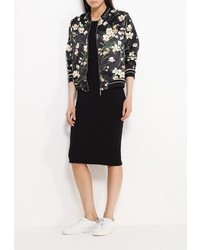 Женский разноцветный бомбер от QED London