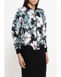 Женский разноцветный бомбер от QED London