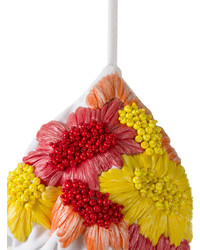 Разноцветный вязаный бикини-топ от Amir Slama