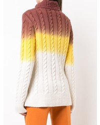 Женский разноцветный вязаный свитер от Sies Marjan