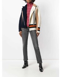 Женский разноцветный вязаный свитер от Sacai