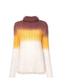 Женский разноцветный вязаный свитер от Sies Marjan
