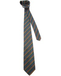 Мужской разноцветный галстук от Fendi