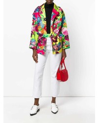 Женский разноцветный дождевик от Versace Vintage