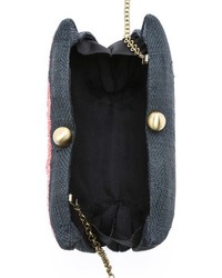 Разноцветный клатч с вышивкой от Serpui Marie