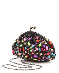 Разноцветный клатч с вышивкой от Santi