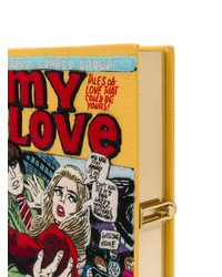 Разноцветный клатч с вышивкой от Olympia Le-Tan