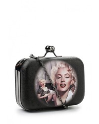 Разноцветный кожаный клатч от Calipso