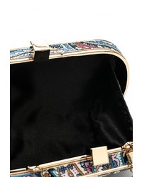 Разноцветный кожаный клатч от Calipso