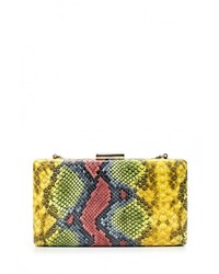 Разноцветный кожаный клатч от Calipso