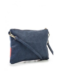 Разноцветный кожаный клатч от Chantal