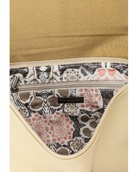 Разноцветный кожаный клатч от David Jones