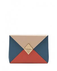 Разноцветный кожаный клатч от Fetiche