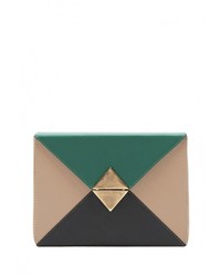 Разноцветный кожаный клатч от Fetiche