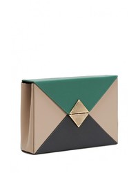 Разноцветный кожаный клатч от Fetiche