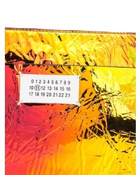 Разноцветный кожаный клатч от Maison Margiela