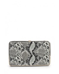 Разноцветный кожаный клатч от Olga Berg