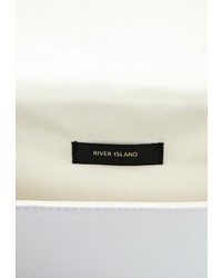 Разноцветный кожаный клатч от River Island