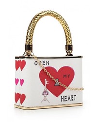 Разноцветный кожаный клатч от Tom &amp; Eva