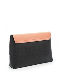 Разноцветный кожаный клатч от Topshop