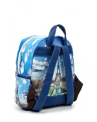 Женский разноцветный кожаный рюкзак от Anna Wolf