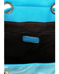 Женский разноцветный кожаный рюкзак от Anna Wolf