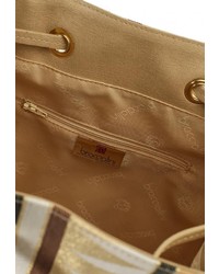 Женский разноцветный кожаный рюкзак от Braccialini