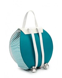 Женский разноцветный кожаный рюкзак от Braccialini