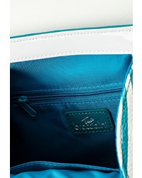 Женский разноцветный кожаный рюкзак от Braccialini