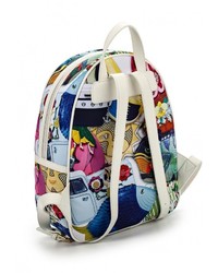 Женский разноцветный кожаный рюкзак от Braccialini