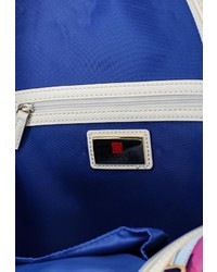 Женский разноцветный кожаный рюкзак от Braccialini