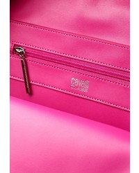 Женский разноцветный кожаный рюкзак от Cavalli Class