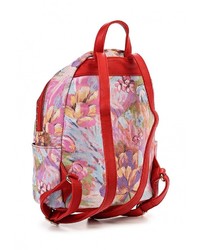 Женский разноцветный кожаный рюкзак от Chantal