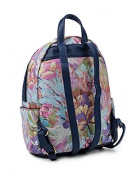 Женский разноцветный кожаный рюкзак от Chantal