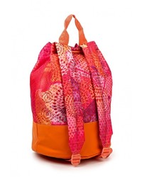 Женский разноцветный кожаный рюкзак от Desigual