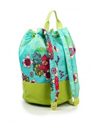 Женский разноцветный кожаный рюкзак от Desigual