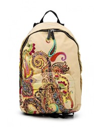 Женский разноцветный кожаный рюкзак от Etro