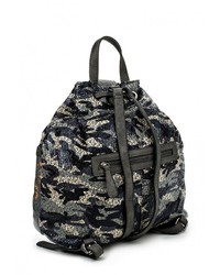 Женский разноцветный кожаный рюкзак от Johnny