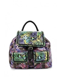 Женский разноцветный кожаный рюкзак от Velvet