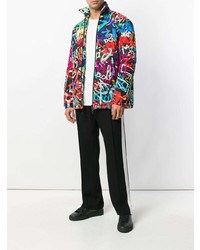 Мужской разноцветный легкий бомбер от DSQUARED2