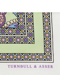 Разноцветный нагрудный платок от Turnbull & Asser